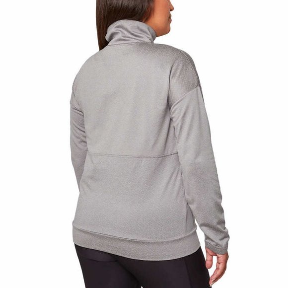 New! Mondetta Ladies' Jacquard Popover Gray pockets women girls size S or L NWT! - Picture 5 of 7